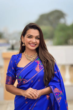 pure silk paithani saree