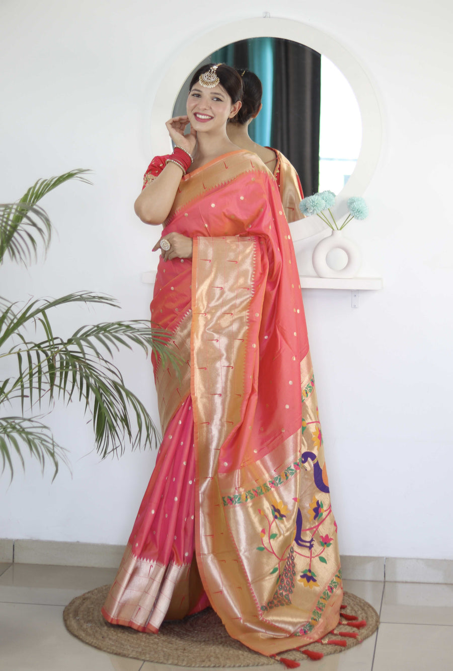 traditional paithani saree