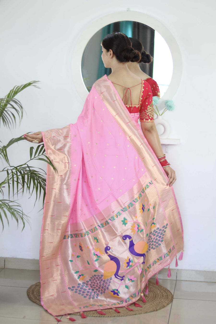 traditional paithani saree