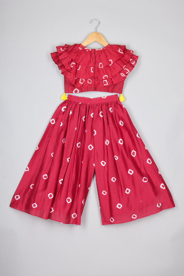 girls Bandhej outfit