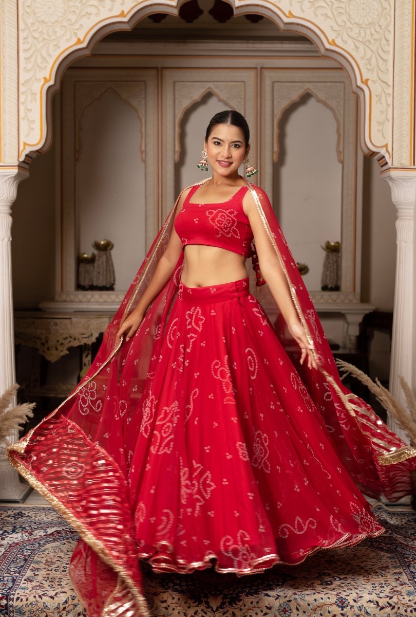 Designer lehenga with dupatta