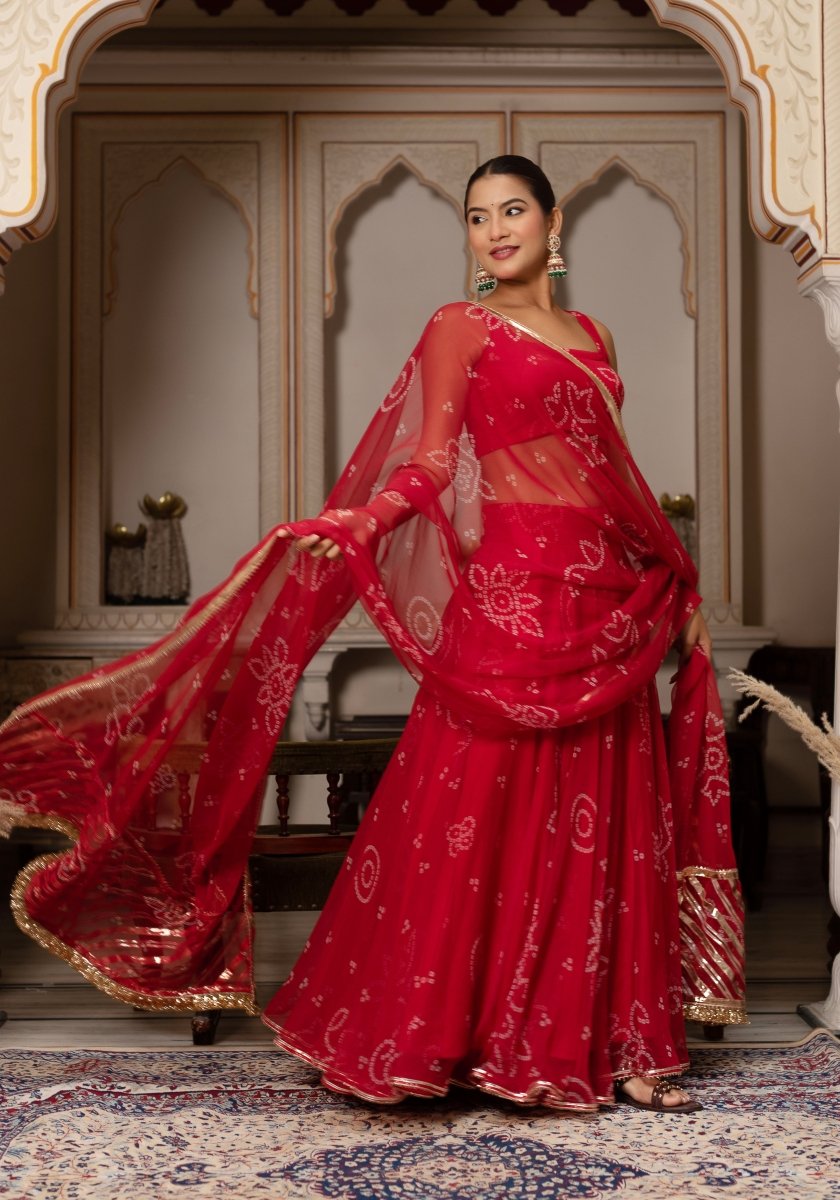 Fully stitched Indian lehenga