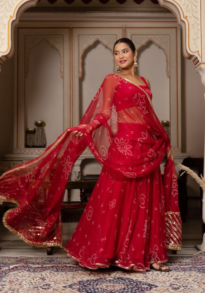 Fully stitched Indian lehenga