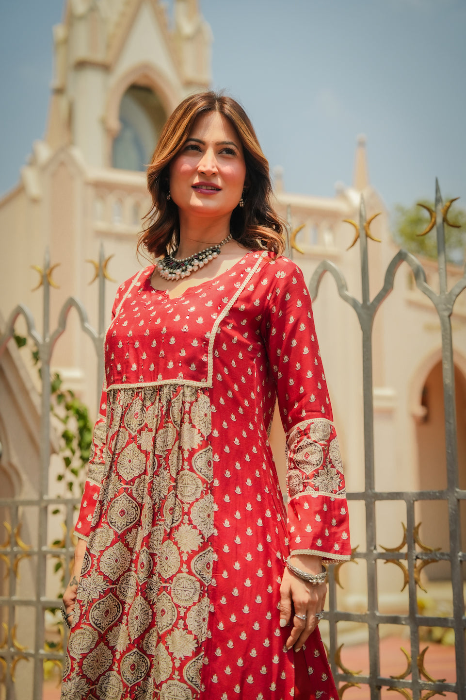 Lightweight muslin kurta