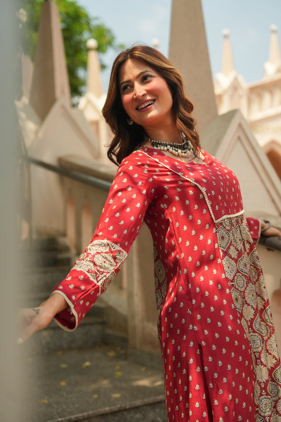 3/4 sleeve kurta style