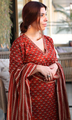 Cotton salwar kameez with dupatta