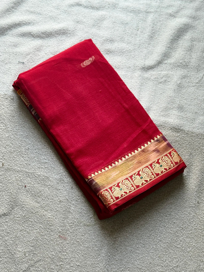 Rajsa Shahi Morpankh Cotton Saree