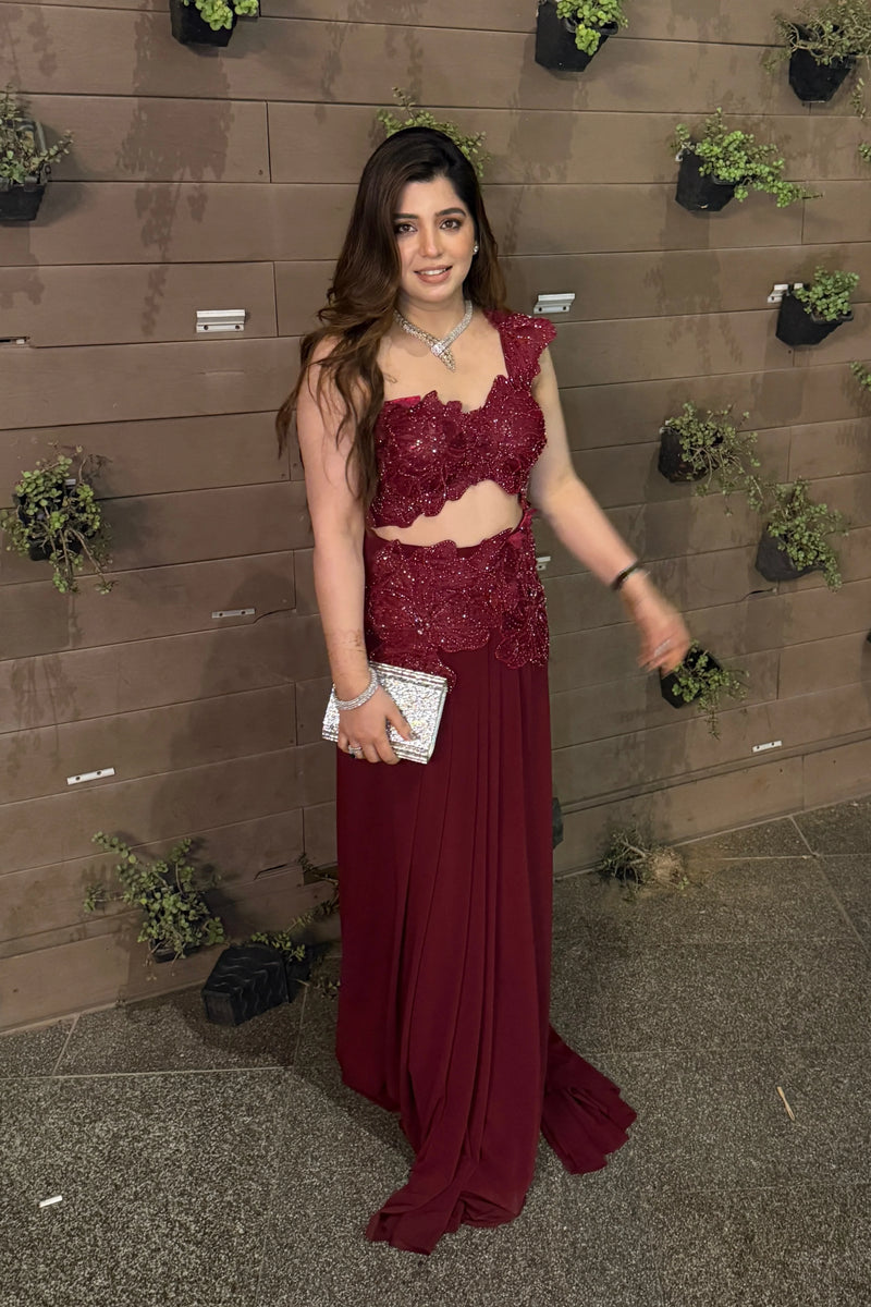 Reet Luxe Drape Saree