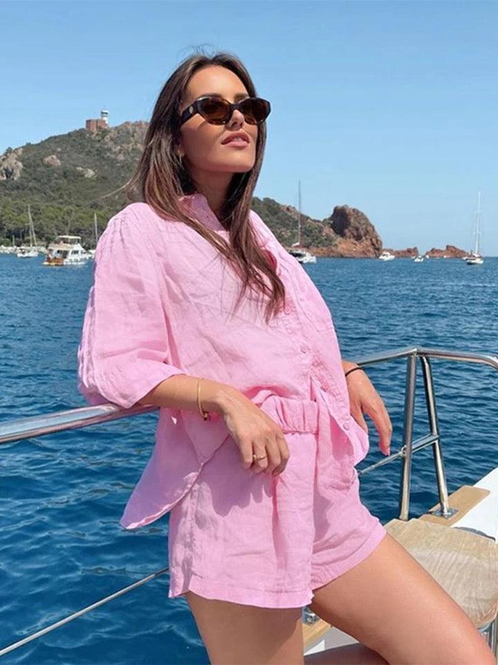 Ruby Blush Summer Coord Set