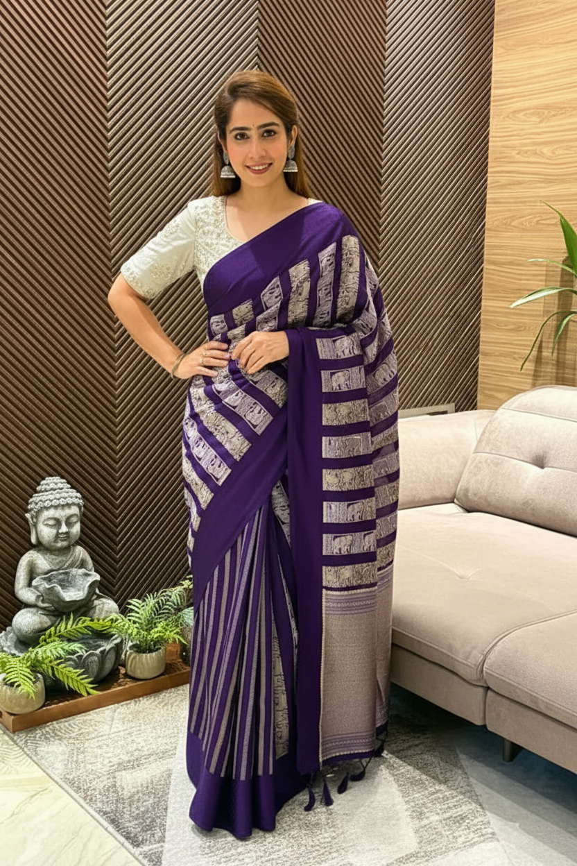 Aaradhya Flowing Elegance Saree