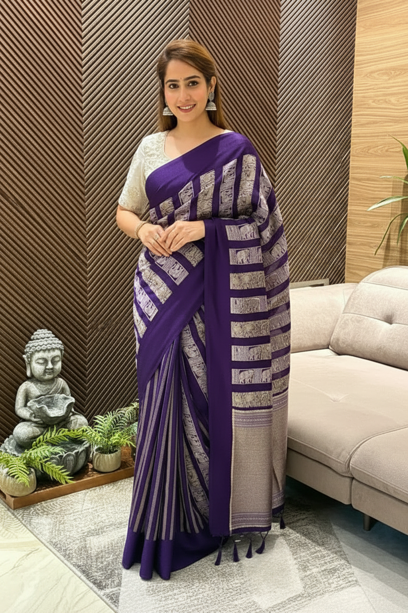 Aaradhya Flowing Elegance Saree