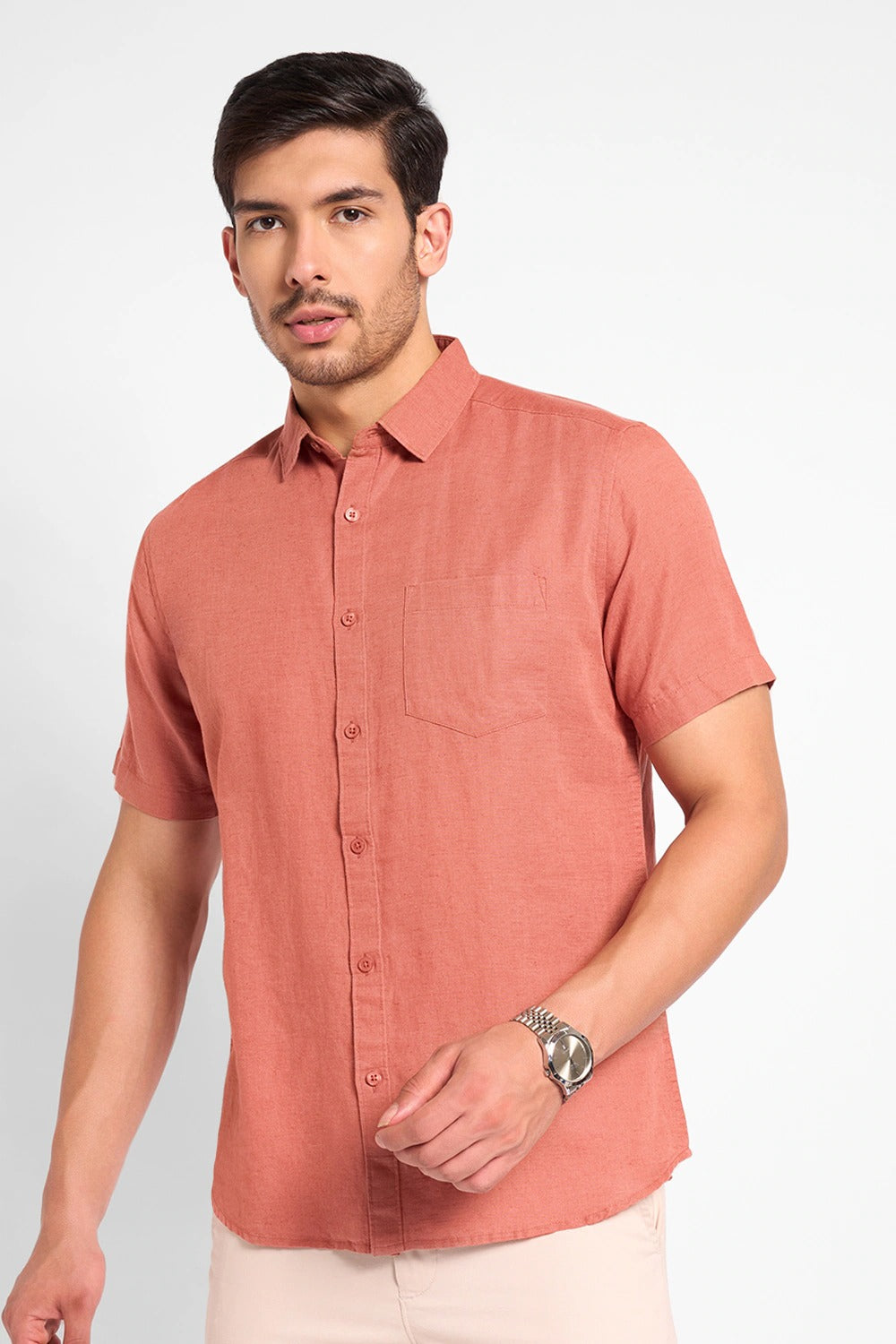 Men’s short sleeve casual shirt