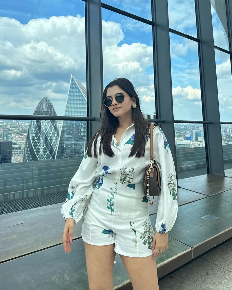 Senate Cotton Poly Luxury Co-ord Set