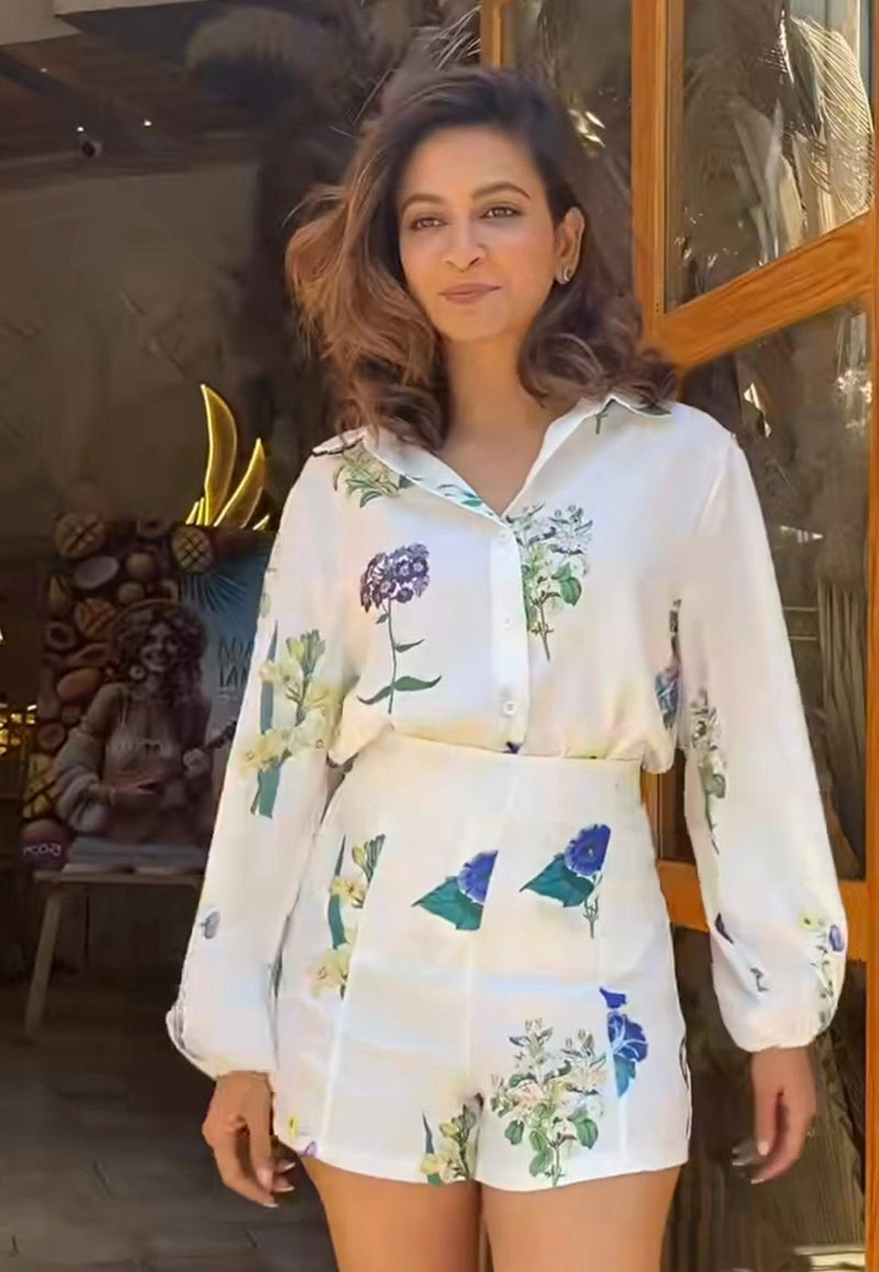 Senate Cotton Poly Luxury Co-ord Set