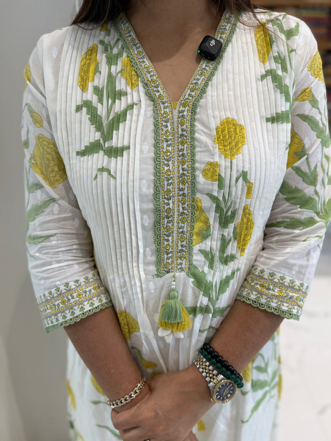 Soft cotton ethnic set for daily wear