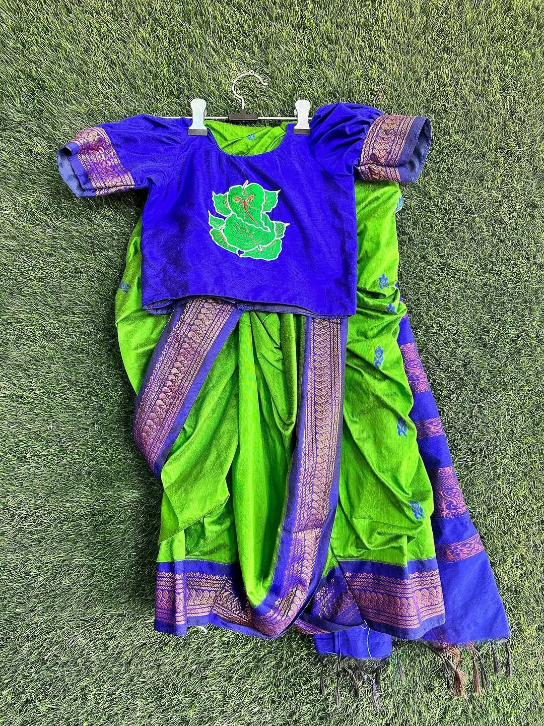 Mother daughter traditional outfit
