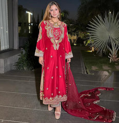 Rani-e-Laal Salwar Suit – By Reet Lifestyle
