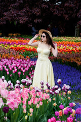 breathable poplin dress for hot weather