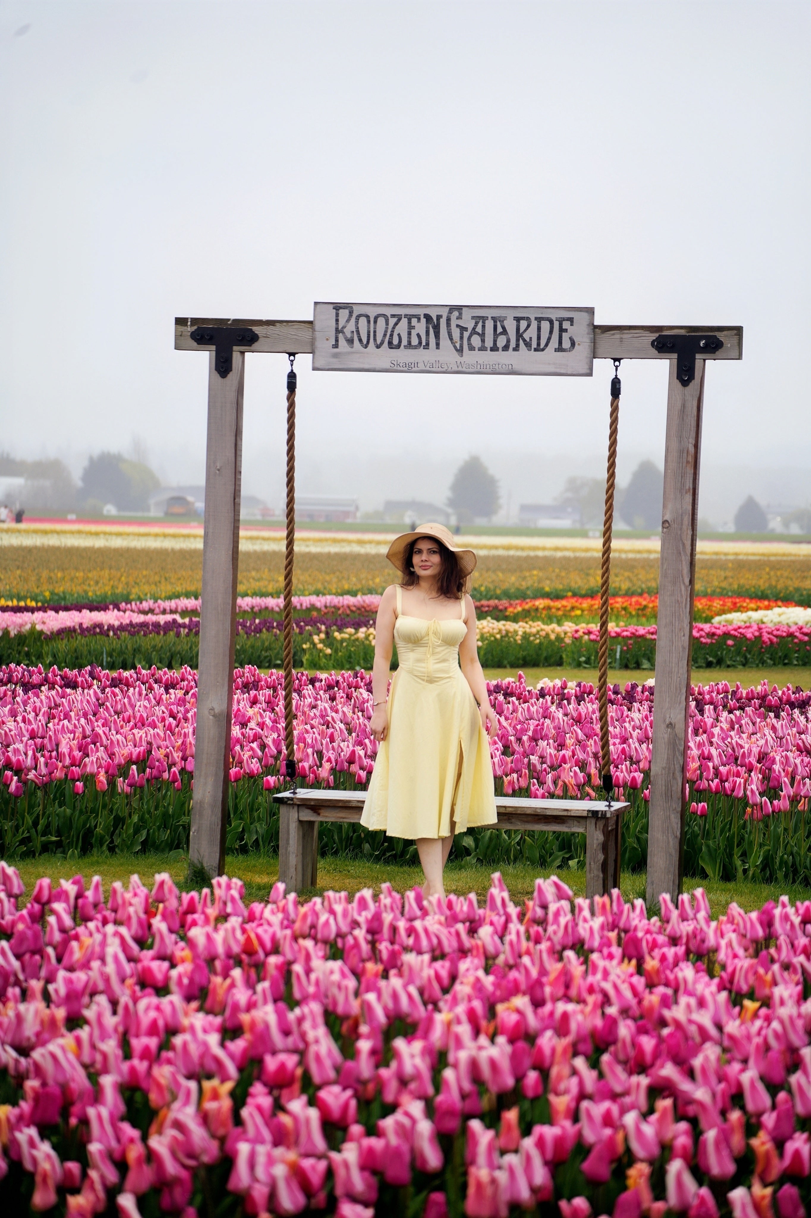 flattering fit yellow summer dress