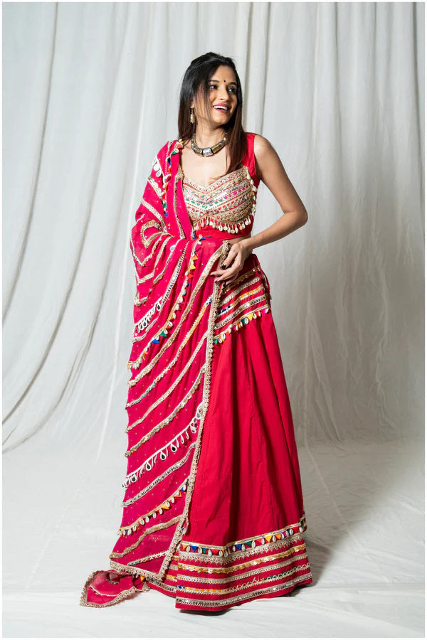 Women’s Taam Jham 3.O Pink Skirt Set