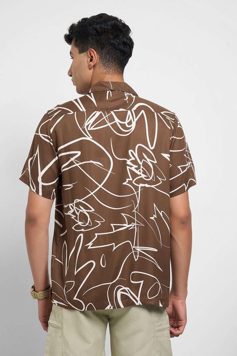 Relaxed fit vacation shirt