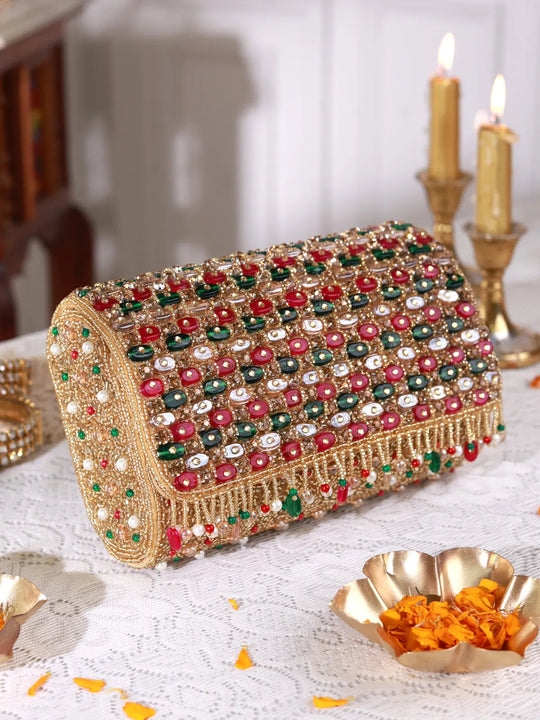 Maharani Sitara Bridal Clutch Bag
