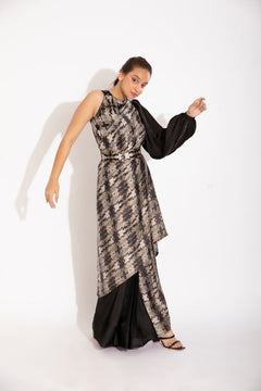The Sleeve Pre-Pleated Sari