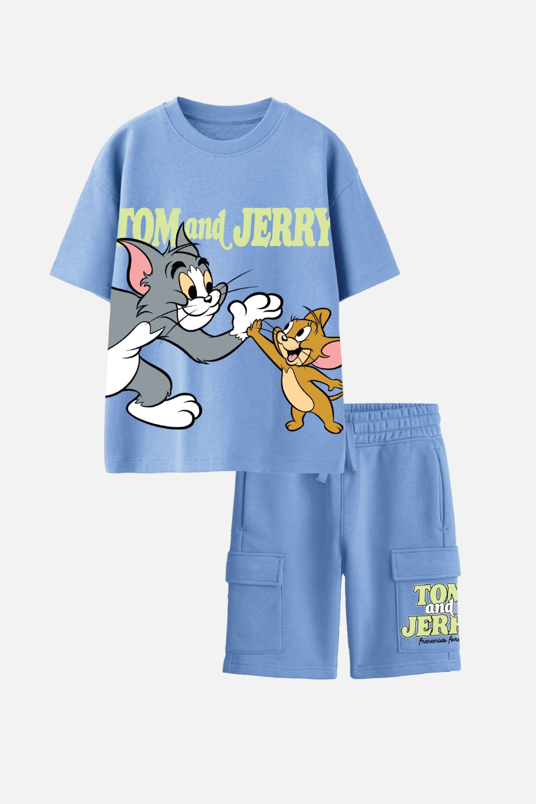 Tom and jerry blue outfit for boys