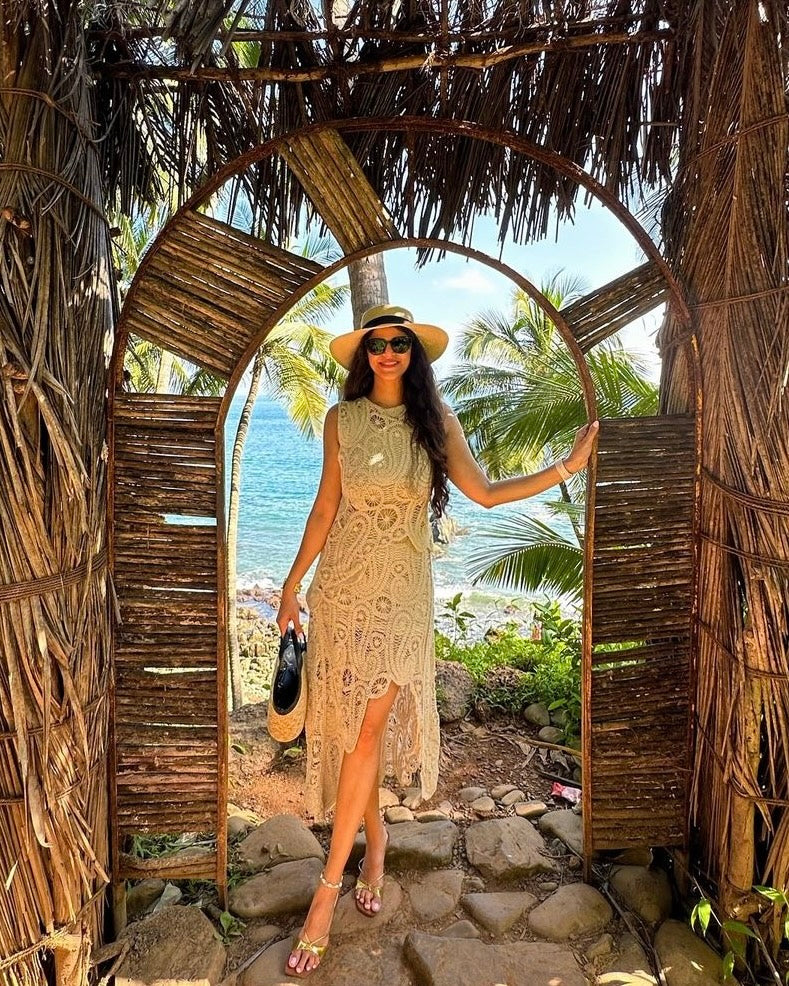 Tropez Crochet Holiday Coord Resortwear