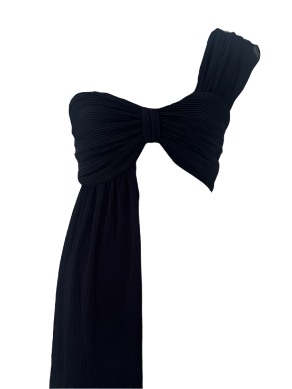 twist front pleated top