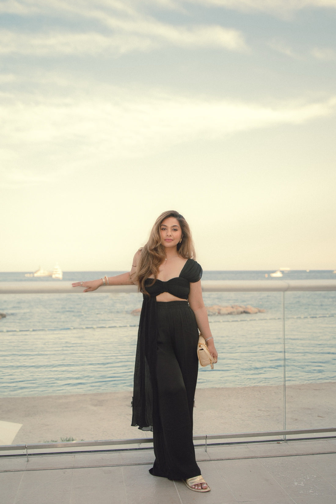 pleated city chic top