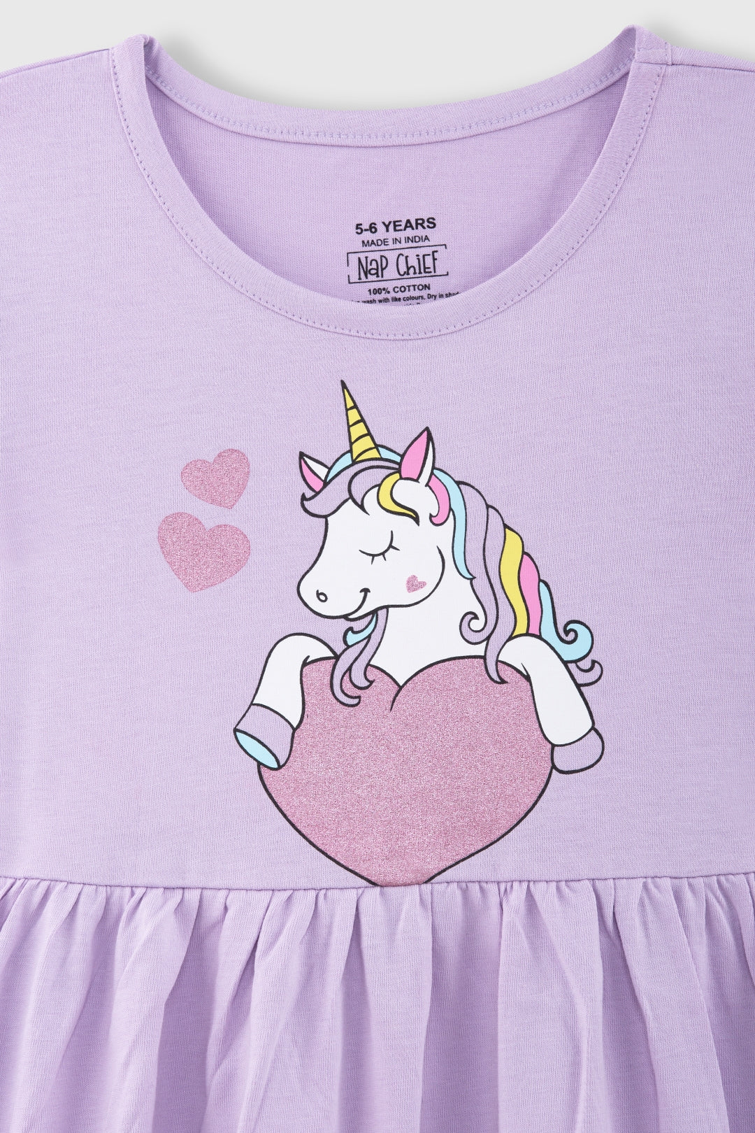 Soft cotton dress for toddlers