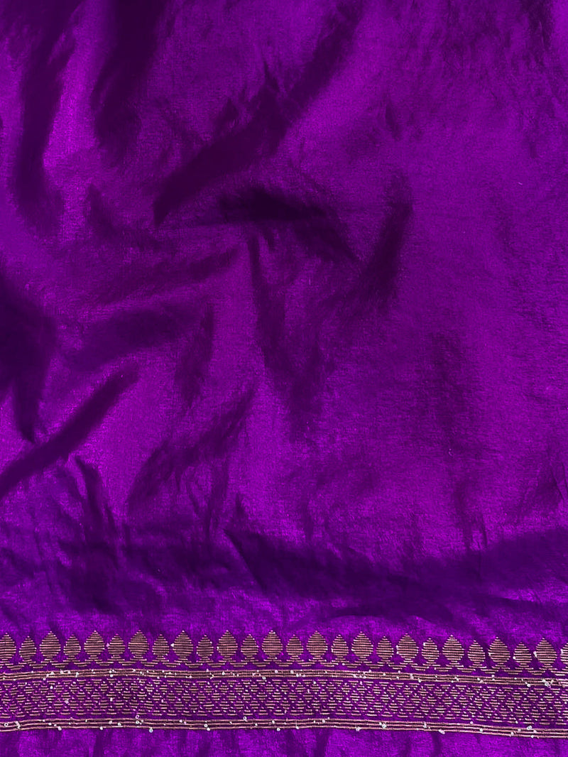 Zari work saree