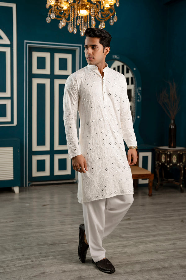 Long sleeve kurta for special occasions