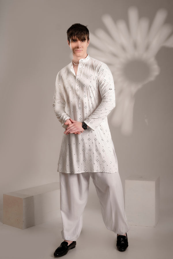 Pure cotton men’s kurta