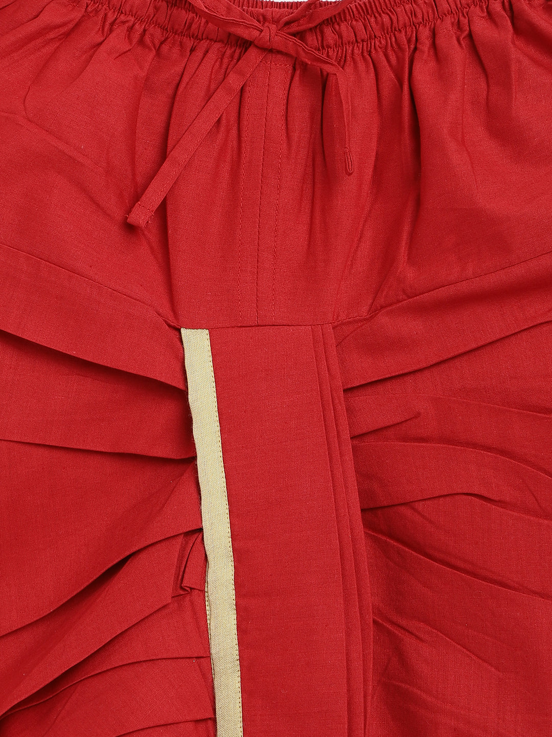 Red dhoti for boys