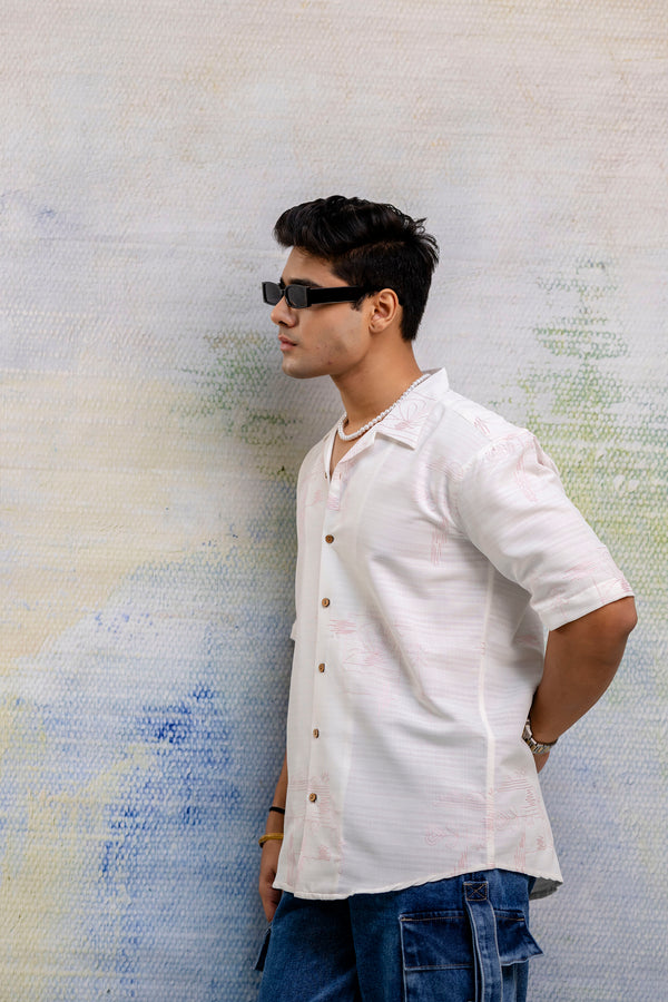 Men’s linen summer shirt