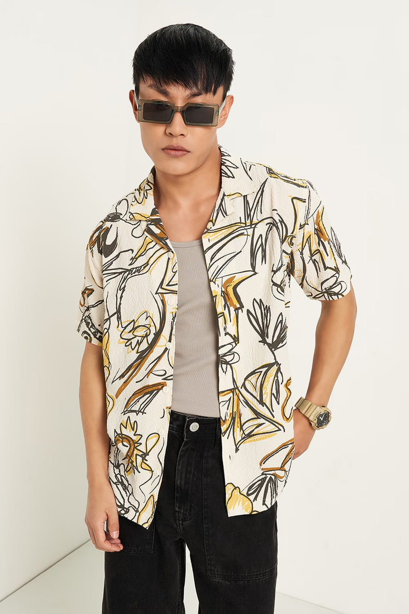 Lightweight summer shirt men
