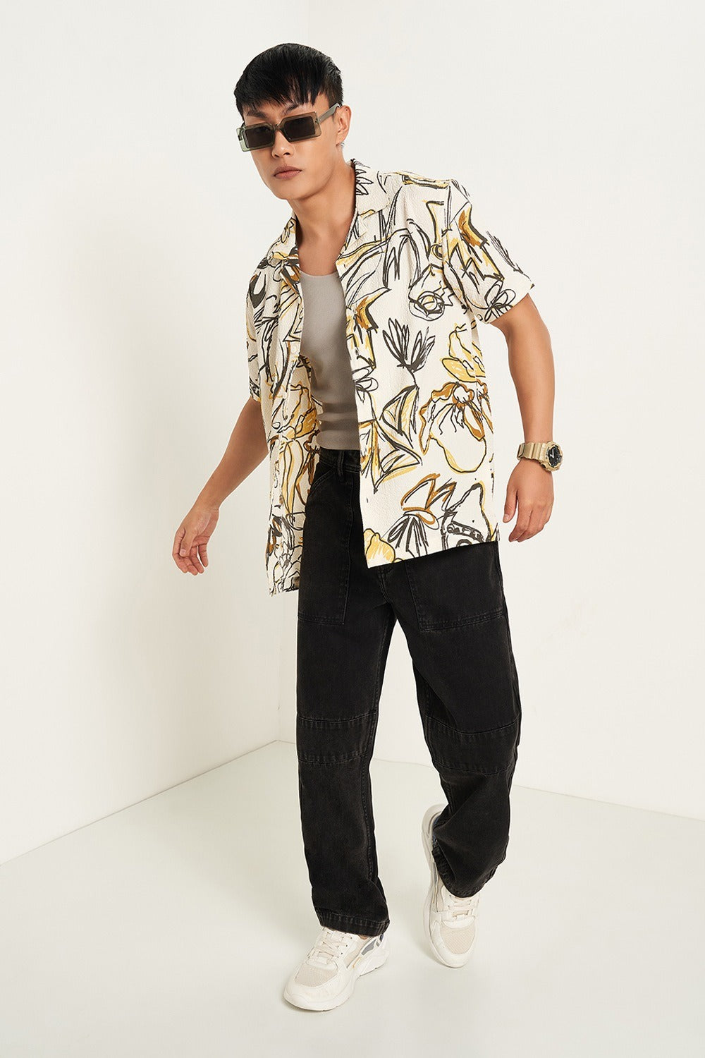 Printed shirts for casual wear