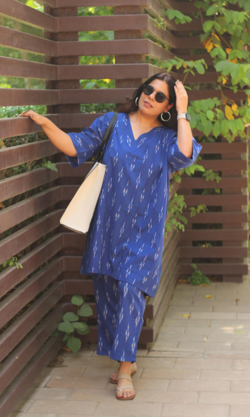 Hand block print co-ord set