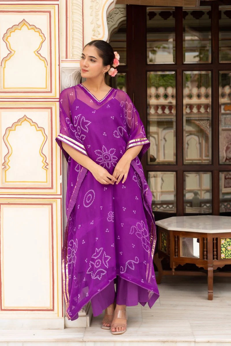 women’s kaftan & pant set