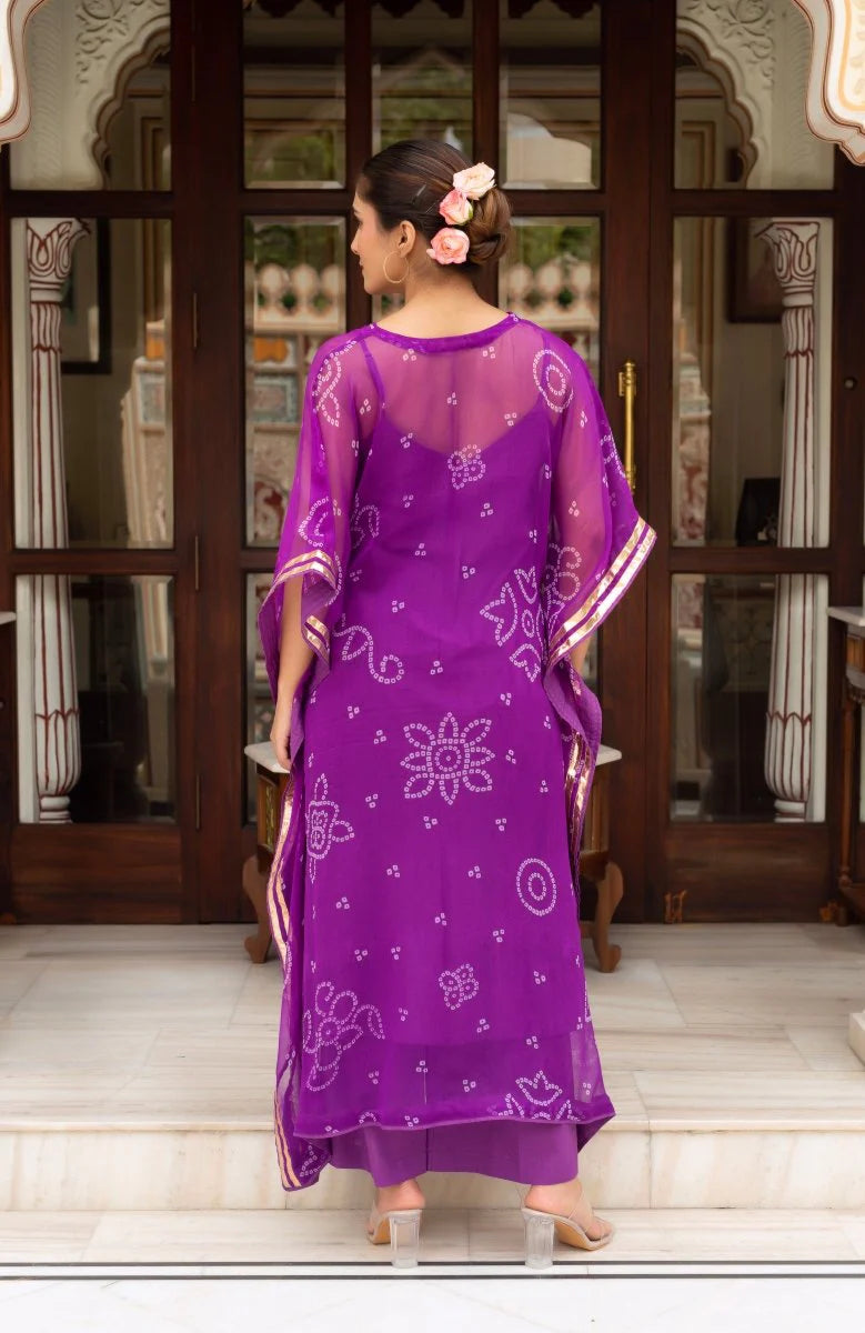 Indian ethnic kaftan with pants