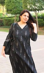 Handwoven Ikat kurta