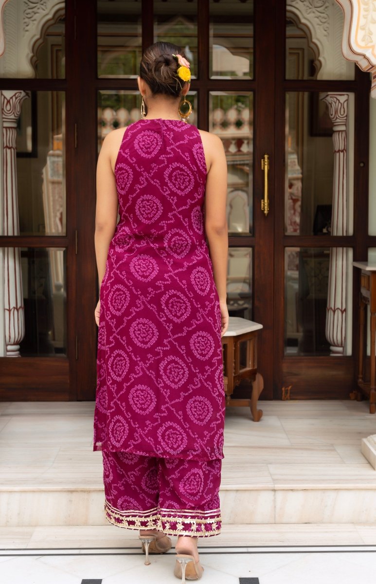 Women’s Bandhej suit set