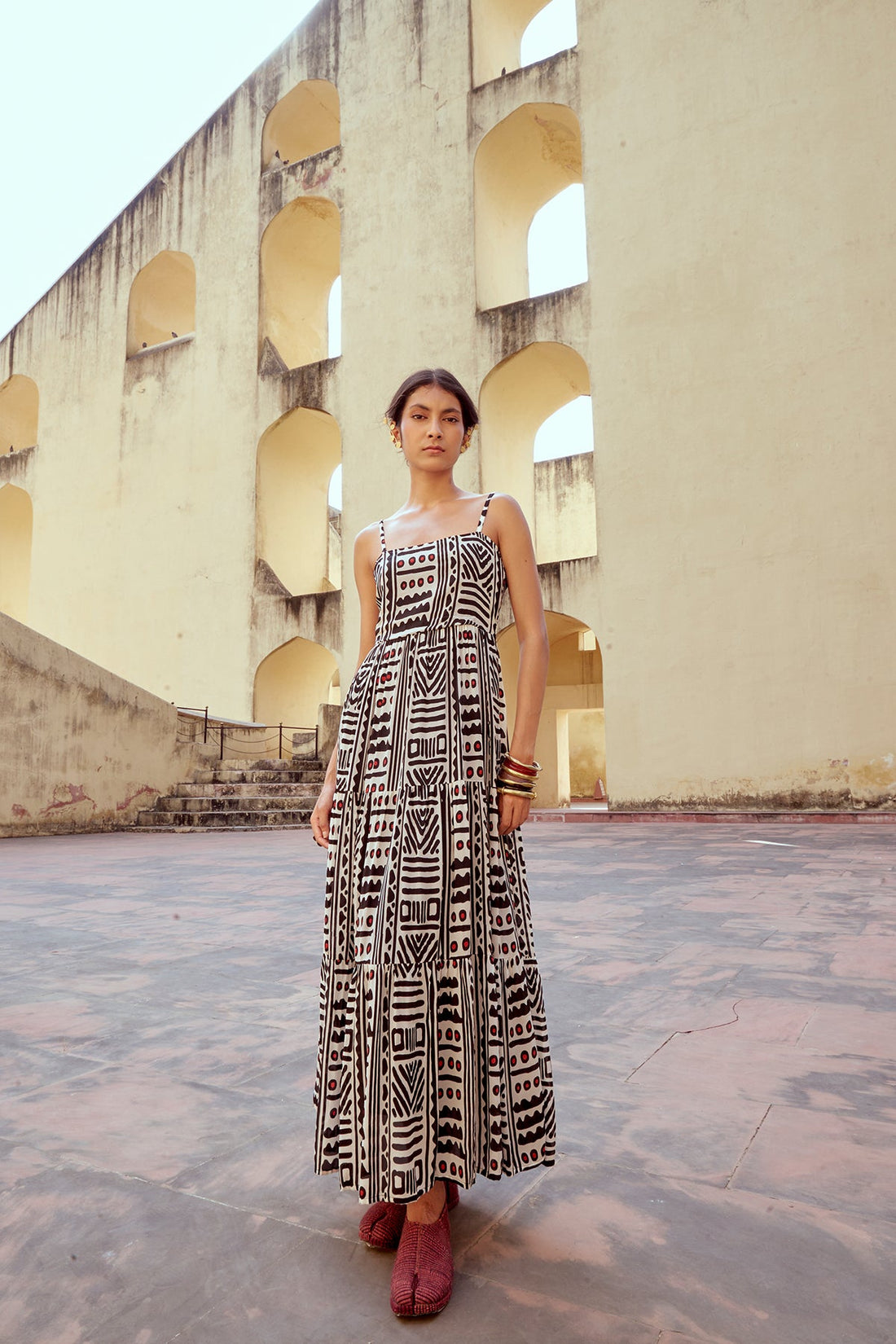 Women’s crepe maxi