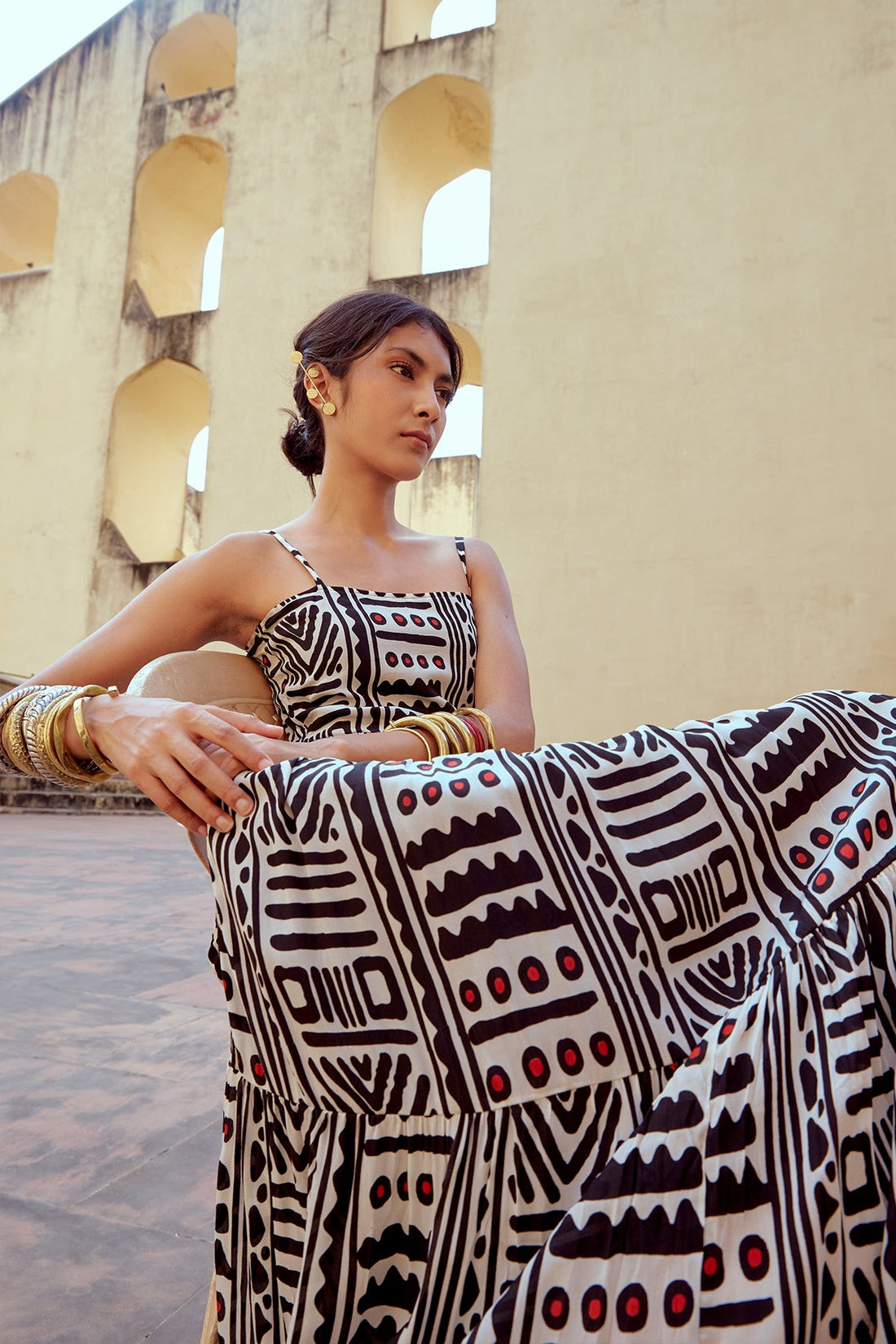 Free-flowing maxi for women