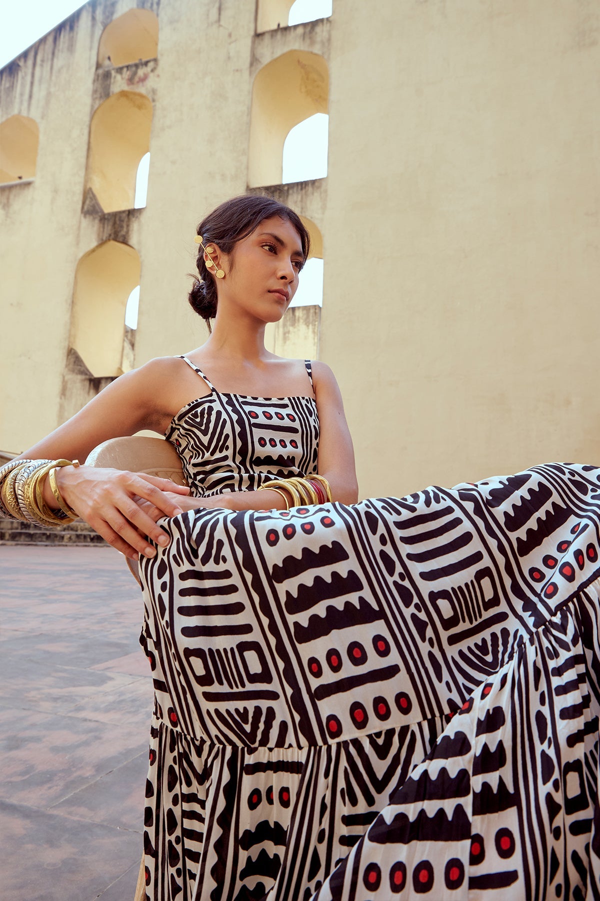 Free-flowing maxi for women