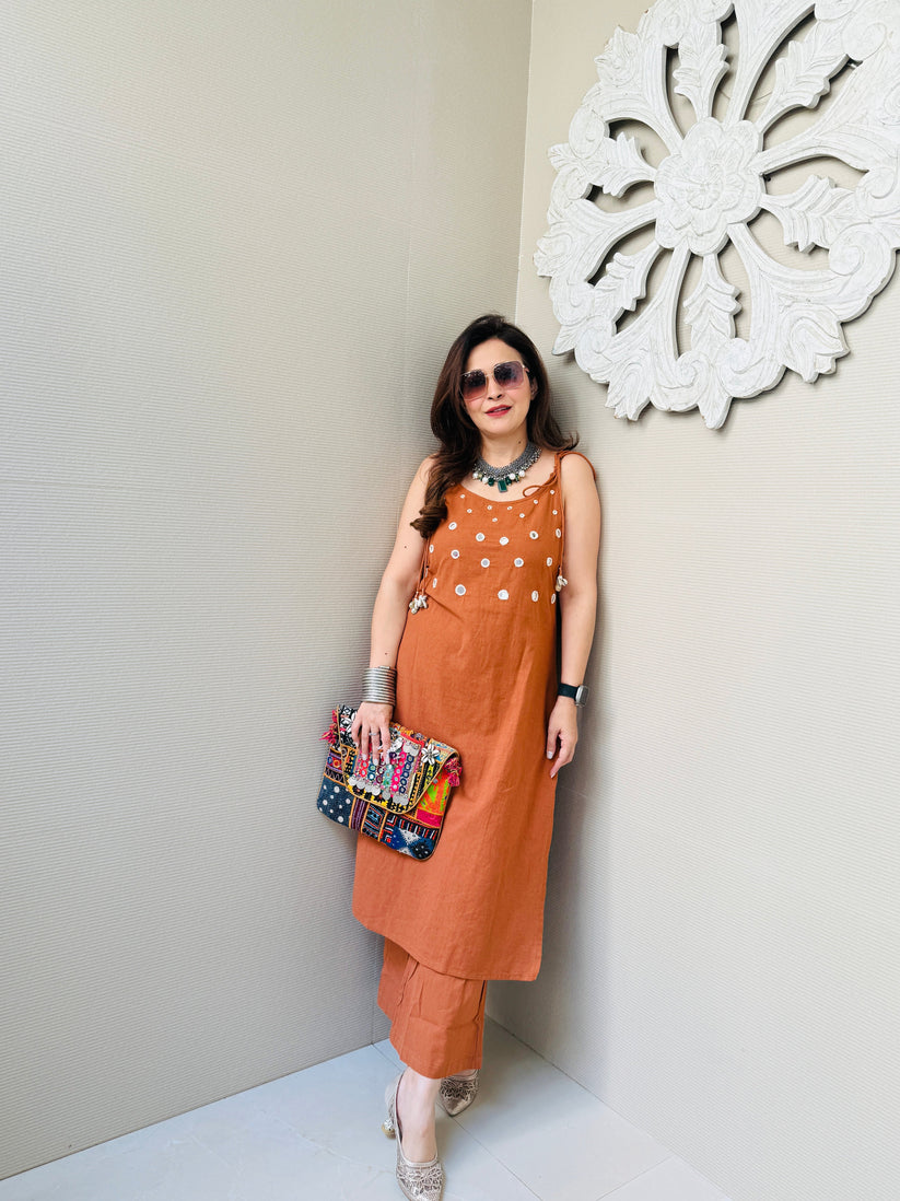 Ethnic cotton kurta set