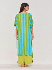Green Turquoise Kurta Set
