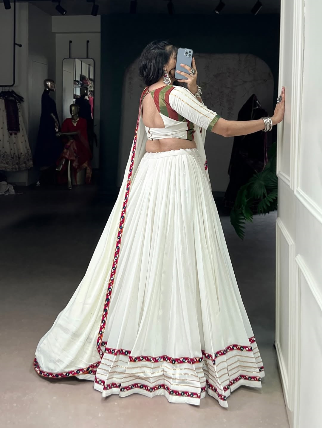 Designer lehenga with dupatta